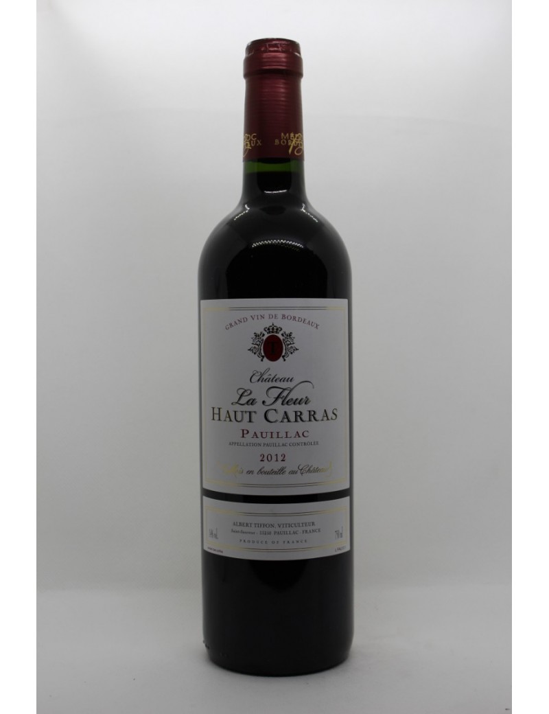 Chateau La Fleur Haut Carras 2012 - 1 Chateau La Fleur Haut Carras 2012 - 1