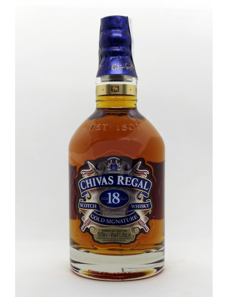 Chivas Regal aged 18 years  Gold Signature - 1