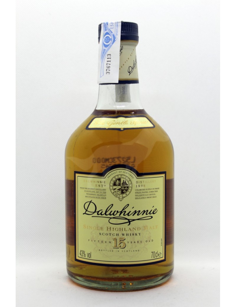 Dalwhinnie Single Highland Malt 15 años - 1 Dalwhinnie Single Highland Malt 15 años - 1