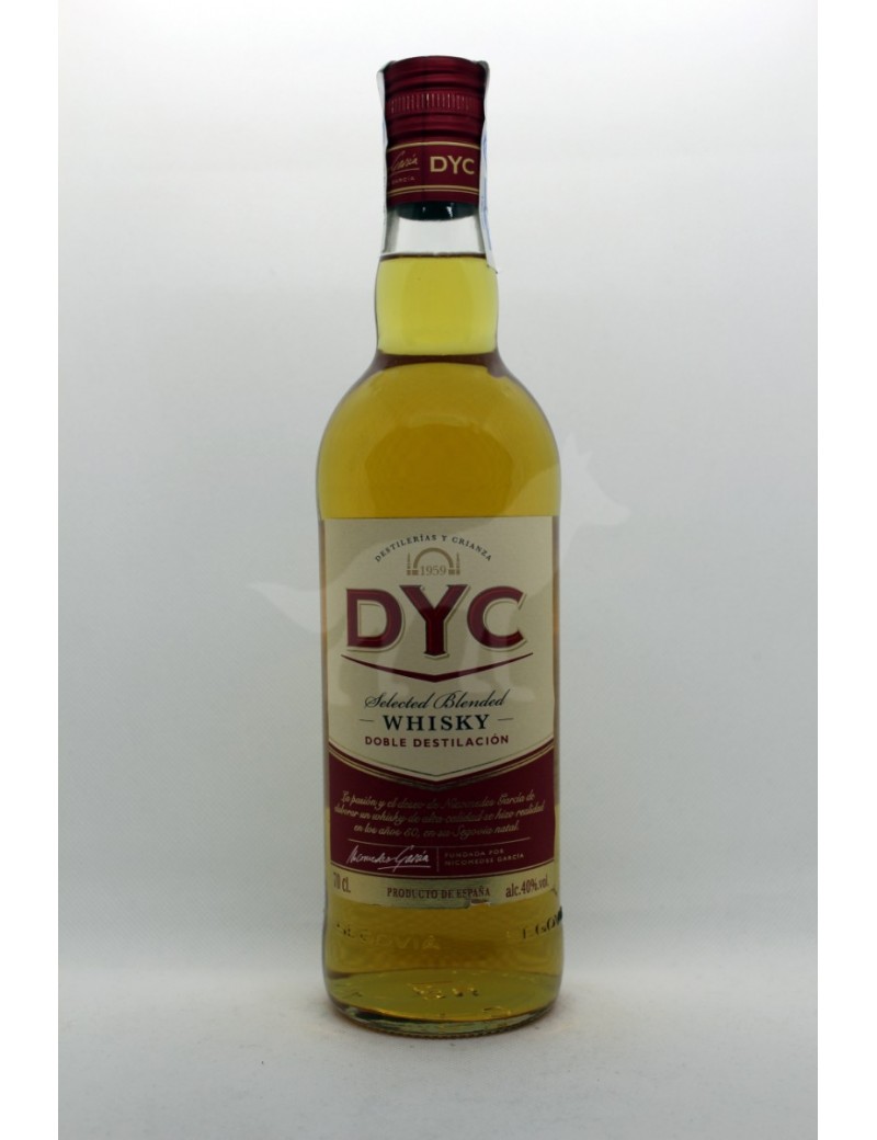 Dyc Selected Blended Whisky Doble Destilacion - 1