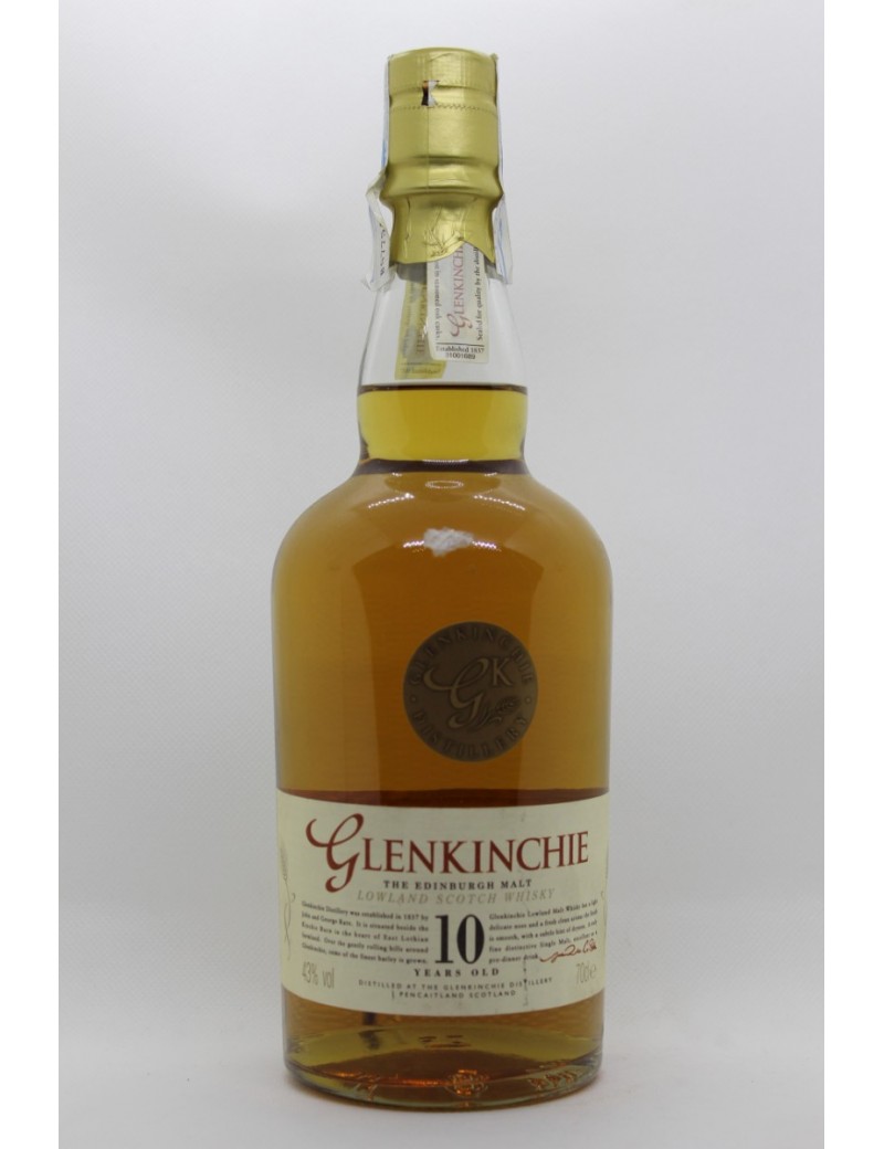 Glenkinchie Lowland Scotch Whisky 10 years old - 1 Glenkinchie Lowland Scotch Whisky 10 years old - 1