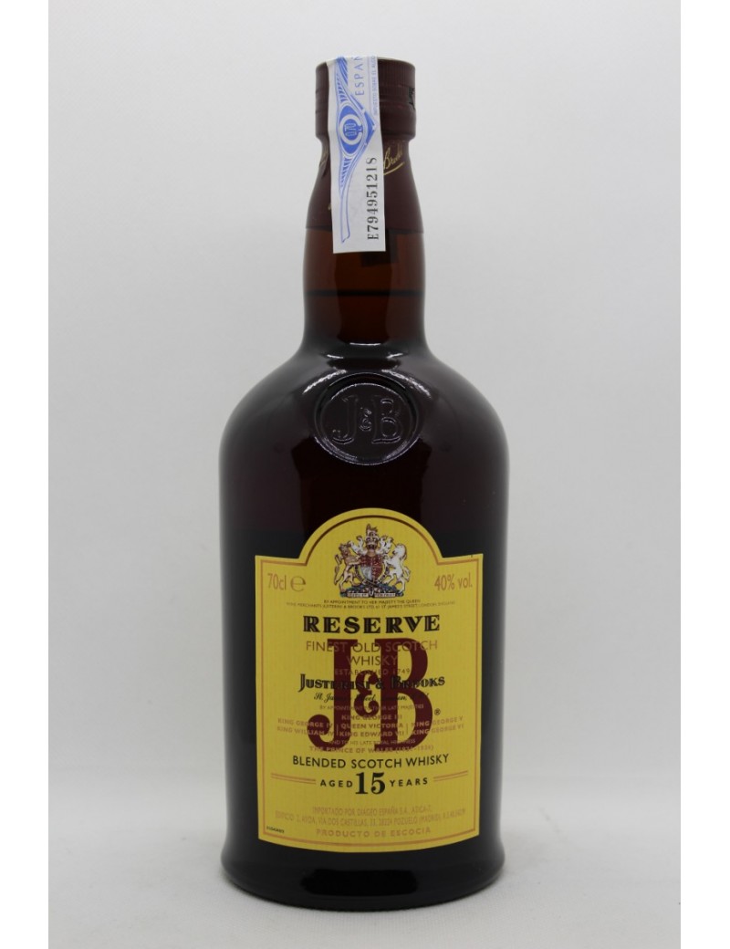 J&B Reserve Aged 15 años - 1