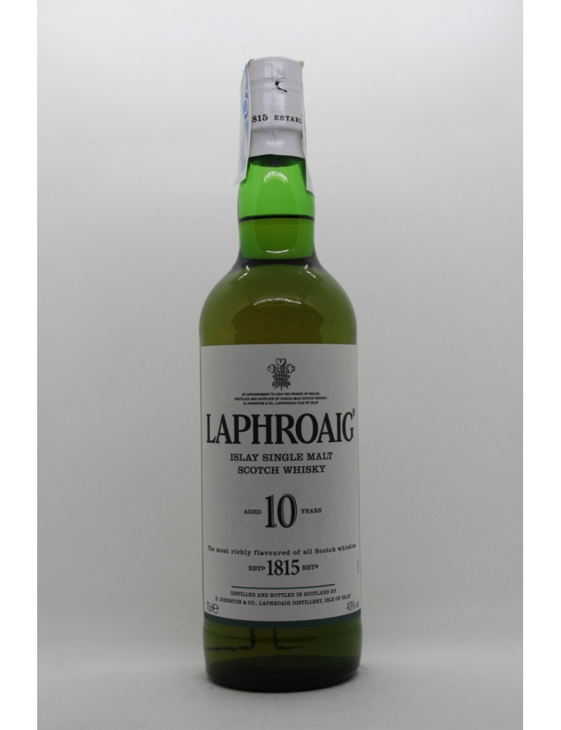Laphroaig Islay Single Malt Aged 10 years - 1 Laphroaig Islay Single Malt Aged 10 years - 1