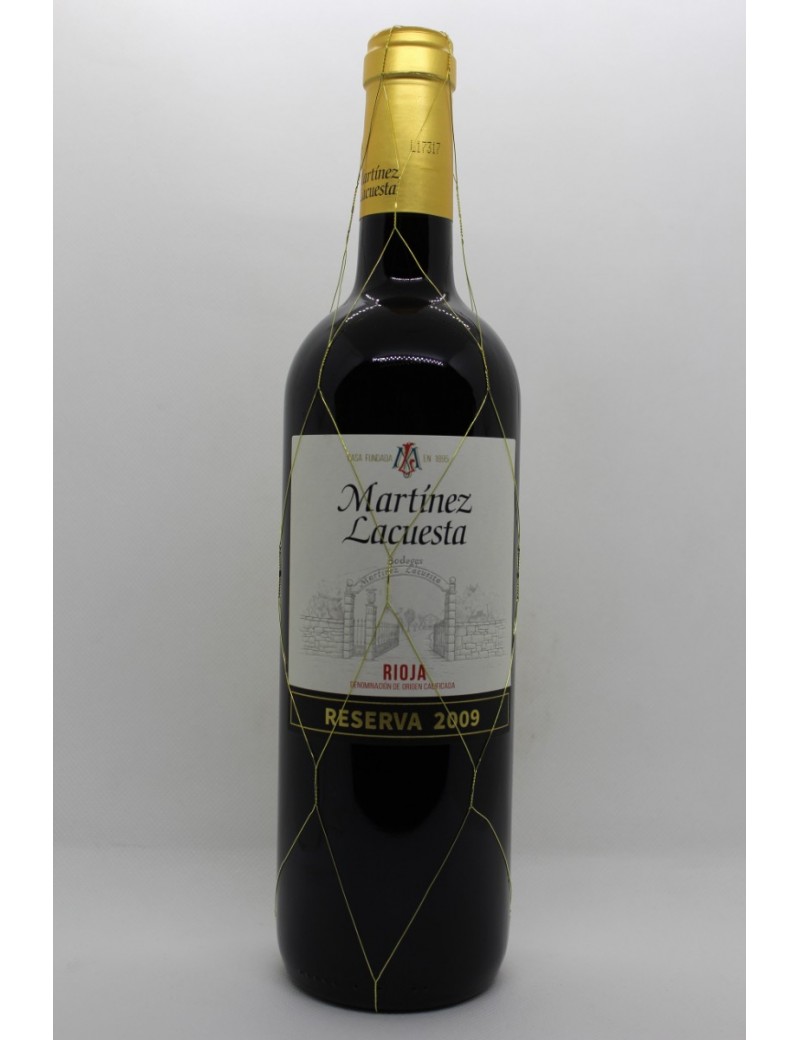 Martínez Lacuesta Reserva 2009 - 1 Martínez Lacuesta Reserva 2009 - 1