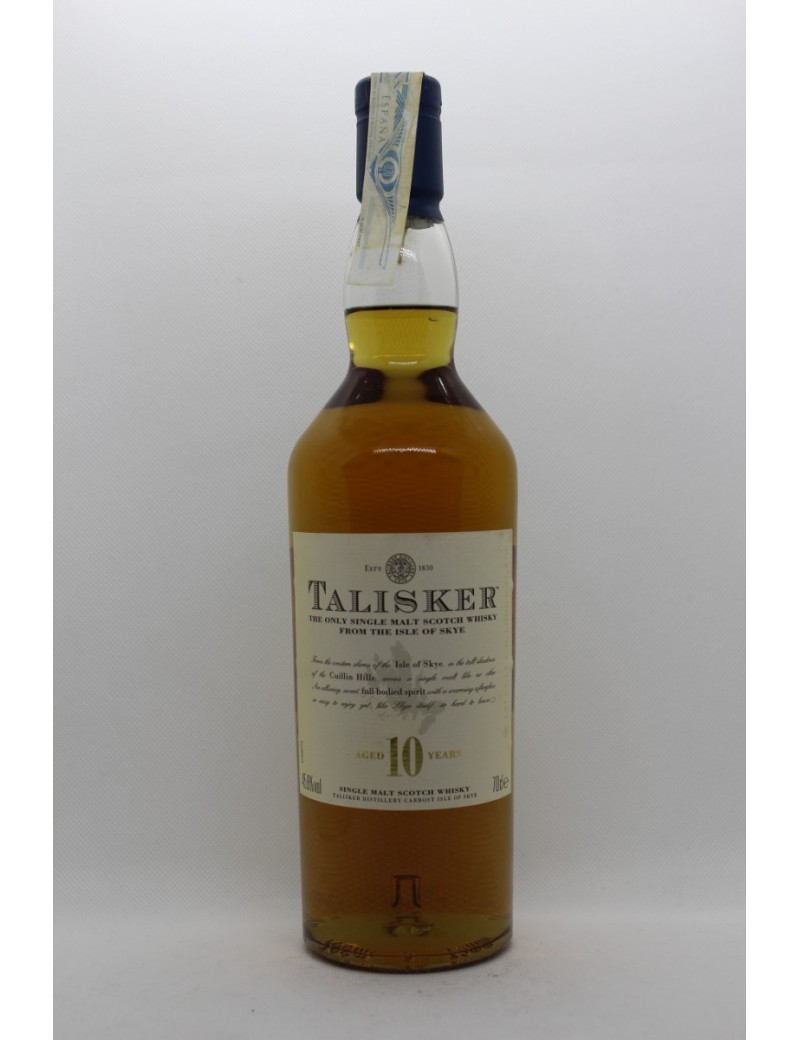 Talisker Single Malt Aged 10 years - 1 Talisker Single Malt Aged 10 years - 1