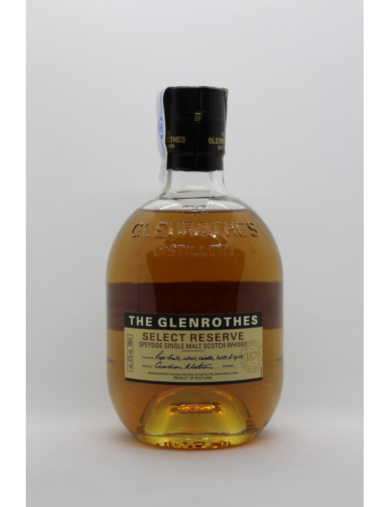 The Glenrothes Selected Reserve Speyside Single Malt Scotch Whisky - 1 The Glenrothes Selected Reserve Speyside Single Malt Scotch Whisky - 1