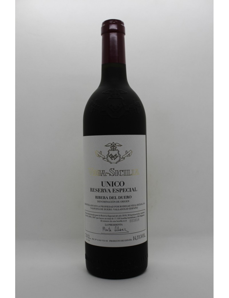 Unico Reserva Especial (vta.18) - 1 Unico Reserva Especial (vta.18) - 1